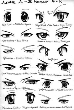 Drawing Eyes for Comics 1561 Best Draw Manga Anime Comic Art References Tutorials
