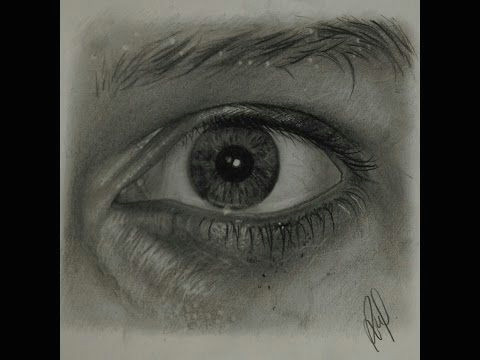 Drawing Eyes In Charcoal How to Draw Realistic Wrinkles and Pores Graphite Drawing