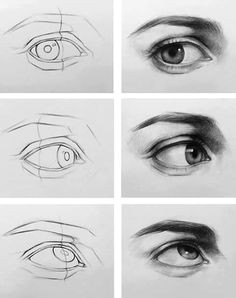 Drawing Eyes In Profile 1174 Best Drawing Painting Eye Images Drawings Of Eyes Figure