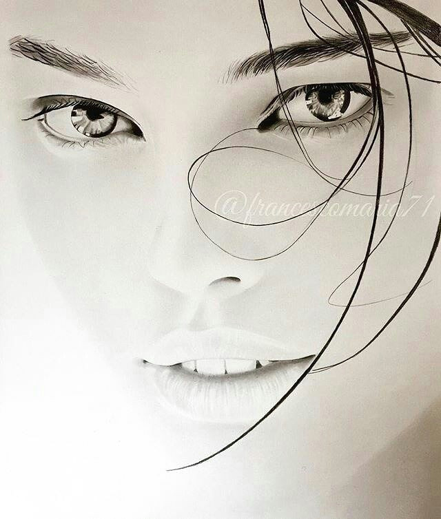 Drawing Eyes In Profile Want A Shoutout Click Link In My Profile Tag Drkysela Repost
