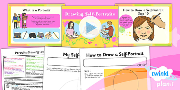 Drawing Eyes Ks1 Art Portraits Drawing Self Portraits Ks1 Lesson Pack 1