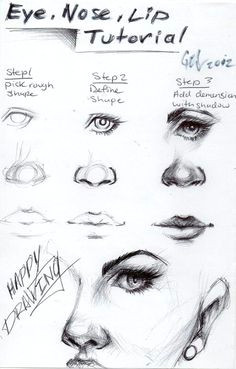 Drawing Eyes Nose Lips 9 Best Face Profile Drawing Images Drawing Faces Drawing
