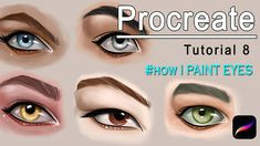 Drawing Eyes On Procreate 243 Best Drawing W Ipad Images In 2019 Art Lessons Art Tutorials