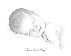 Drawing Eyes On Sleeping Guy Baby Boy Pencil Drawing Pencil Portrait Drawing Pencil Art
