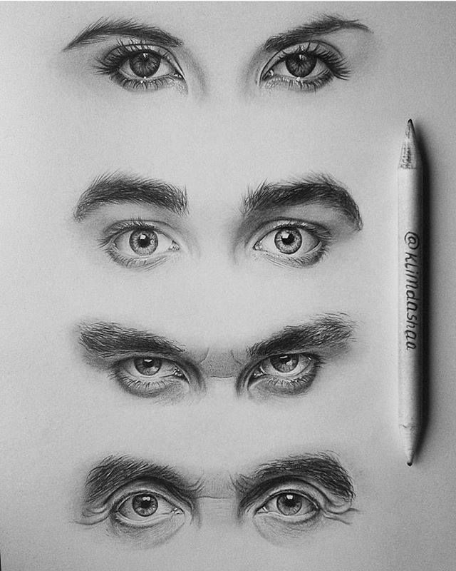 Drawing Eyes Practice 60 Beautiful and Realistic Pencil Drawings Of Eyes Sketchies