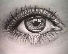 Drawing Eyes Real Crying Eye Sketch Drawing Pinterest Drawings Eye Sketch and