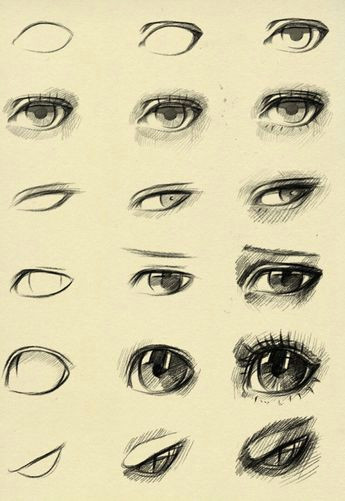 Drawing Eyes Tutorial Deviantart Eyes Reference by Ryky On Deviantart Art Tutorial Drawings