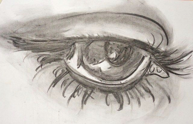 Drawing Eyes with Charcoal 57 Charcoal Eye Drawings Ideas Magical Wonderful Art Drawings