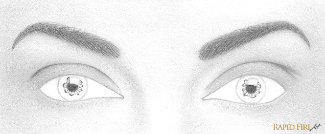 Drawing Eyes with Pencil How to Draw A Pair Of Realistic Eyes Rapidfireart