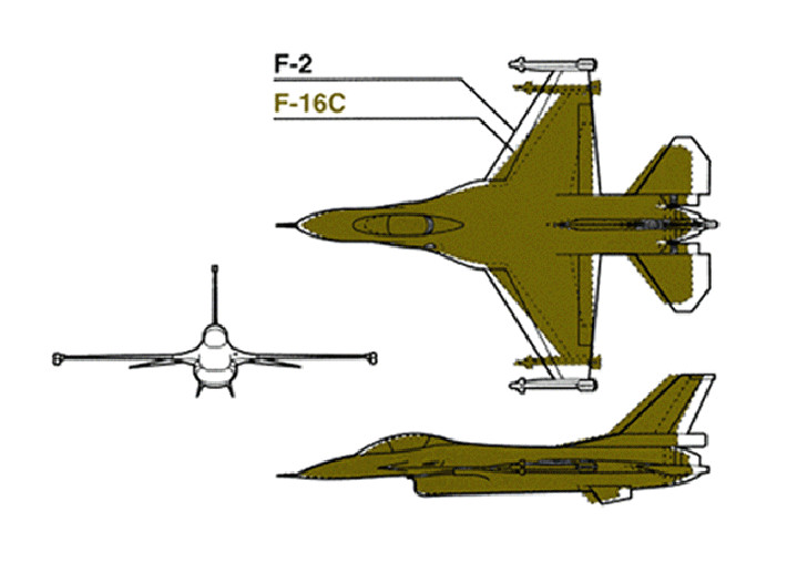 Drawing F-16 Mitsubishi F 2 Japan Thai Military and asian Region