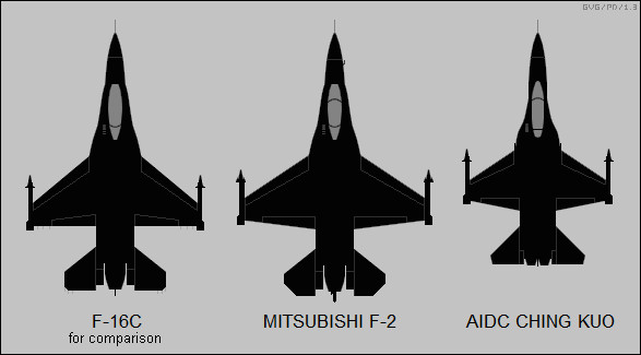 Drawing F-16 Mitsubishi F 2 Japan Thai Military and asian Region