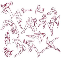 Drawing Fighting Poses 1262 Best Dynamic Poses Other Poses Images In 2019 Character