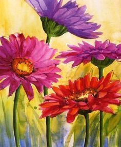 Drawing Flowers Acrylic Easy Acrylic Flower Paintings On Canvas Google Search Painting