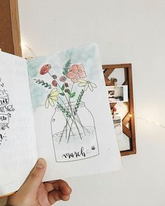 Drawing Flowers Bullet Journal 962 Best Journal March Images In 2019 Journaling Bullet Journal