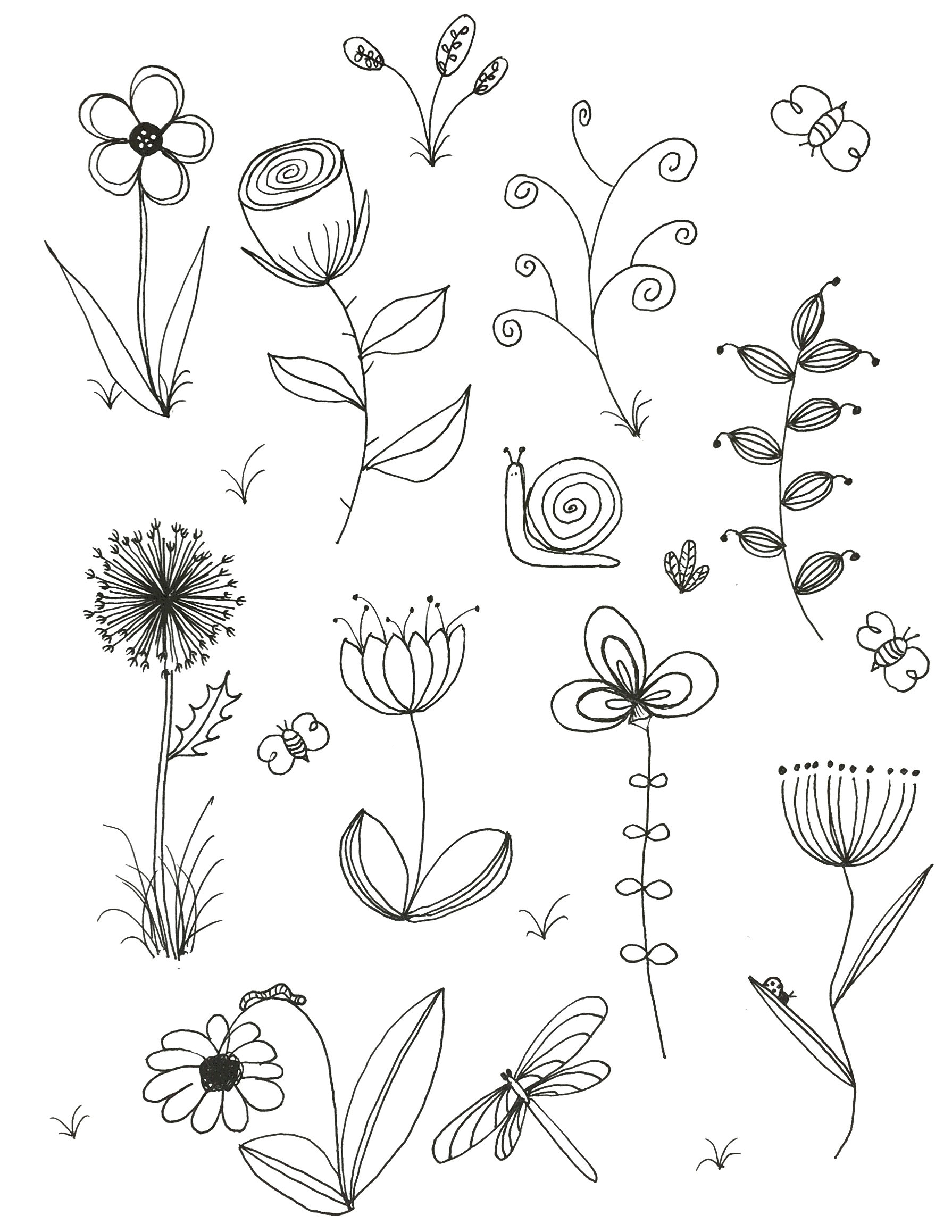 Drawing Flowers Doodling How to Do Doodle Art Fresh Easy Flowers to Draw Doodle Art Hd