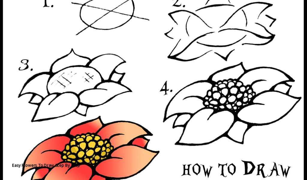 Drawing Flowers In Inkscape Easy Flowers to Draw Step by Step Back to School 28 Easy Inkscape