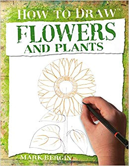 Drawing Flowers Jill Winch Flowers and Plants How to Draw Amazon Co Uk Mark Bergin Books