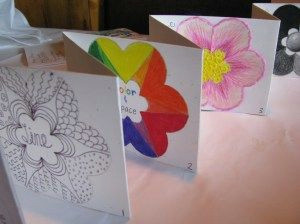 Drawing Flowers Lesson Plans Elements Of Art Accordion Book 7 8 Visual Arts Lesson Plan