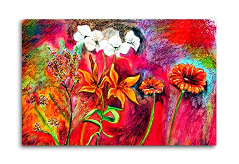 Drawing Flowers On Canvas Tamatina Canvas Paintings Beautiful Colorful Flowers Nature