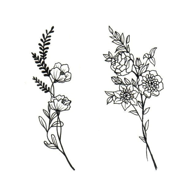 Drawing Flowers Small Really Liking these Flowers Tattoos Tatto