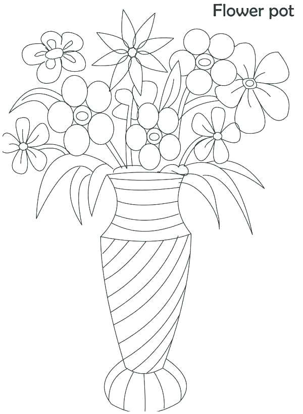 Drawing Flowers Template top 21 Flower Pot Template Fabio Bortolani