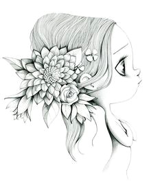 Drawing Flowers Unconsciously Die 73 Besten Bilder Von Malen Paintings Pencil Drawings Und Sketches