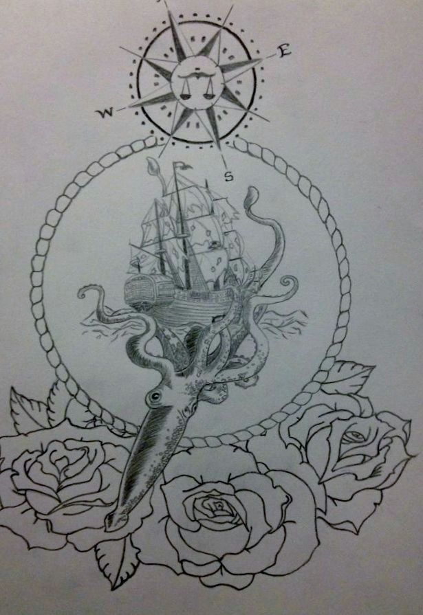 Drawing Flowers with A Compass Home Tattoo Inspiration Tattoos Drawings Art