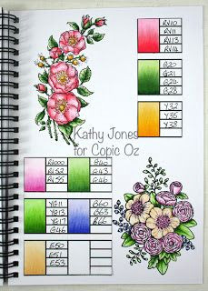 Drawing Flowers with Copic Markers 161 Best Copics Images Colors Copic Pens Drawings