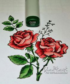 Drawing Flowers with Copic Markers 199 Best Copic Markers Images Copic Colors Copic Markers Tutorial