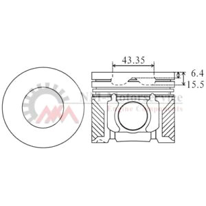 Drawing G Code Nm Germany Kolben Ringe Satz Mazda 3 5 6 2 0d Code Rf7j Ebay