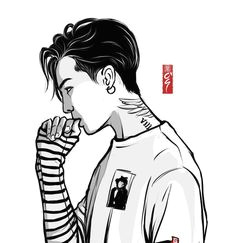 Drawing G Dragon 533 Best Yg Fanart Images Drawings Kpop Fanart Big Bang Kpop