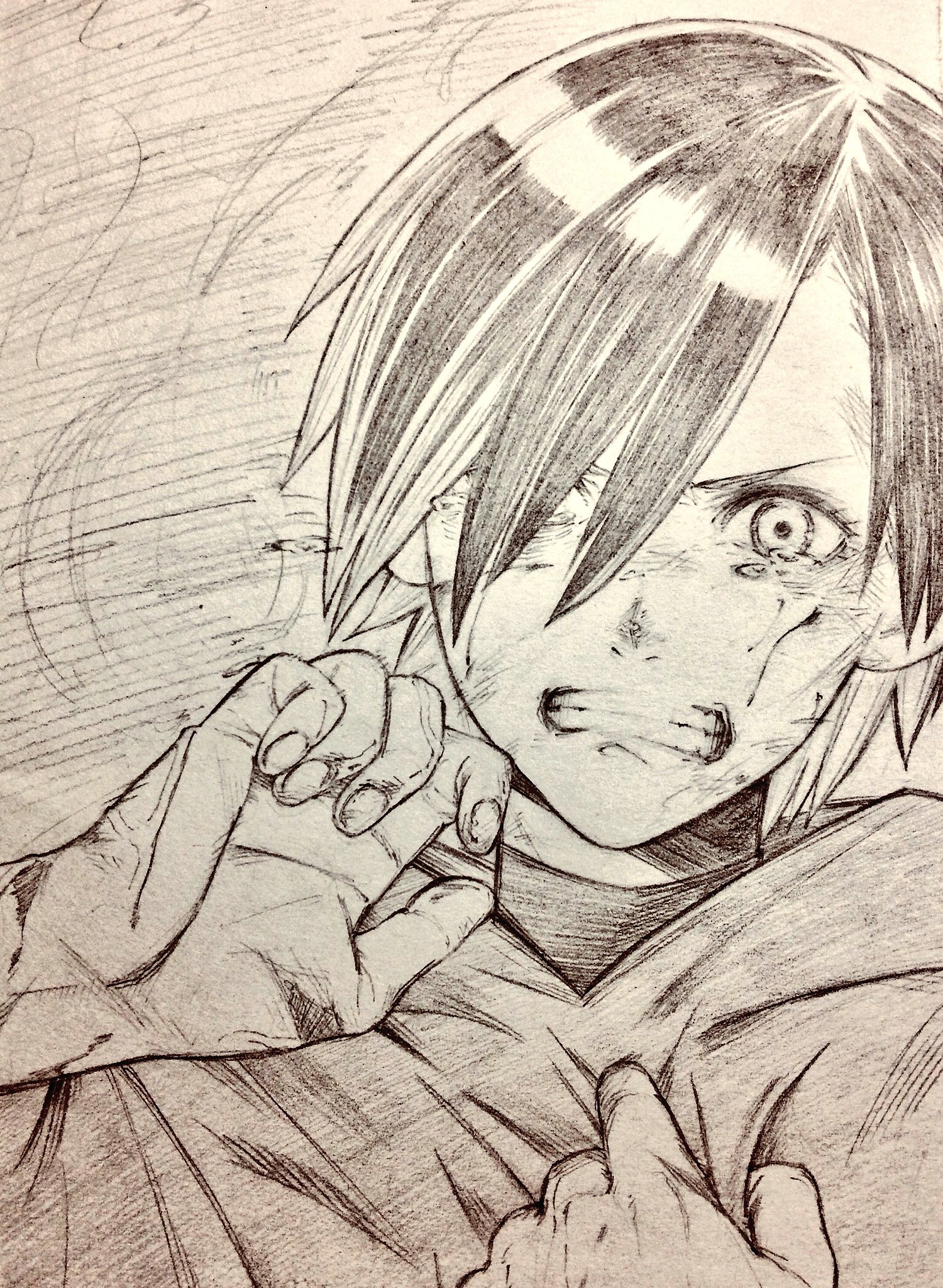 Drawing Ghoul Eyes Kirishima touka Anime tokyo Ghoul tokyo Ghoul Pictures tokyo