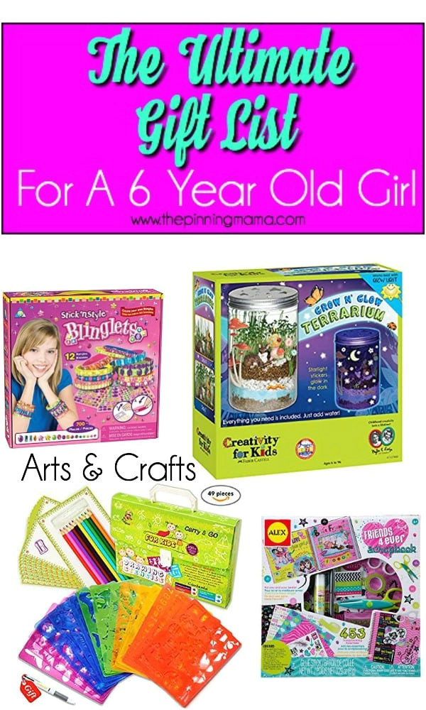 Drawing Gift Ideas for 6 Year Old the Ultimate Gift List for A 6 Year Old Girl the Pinning Mama
