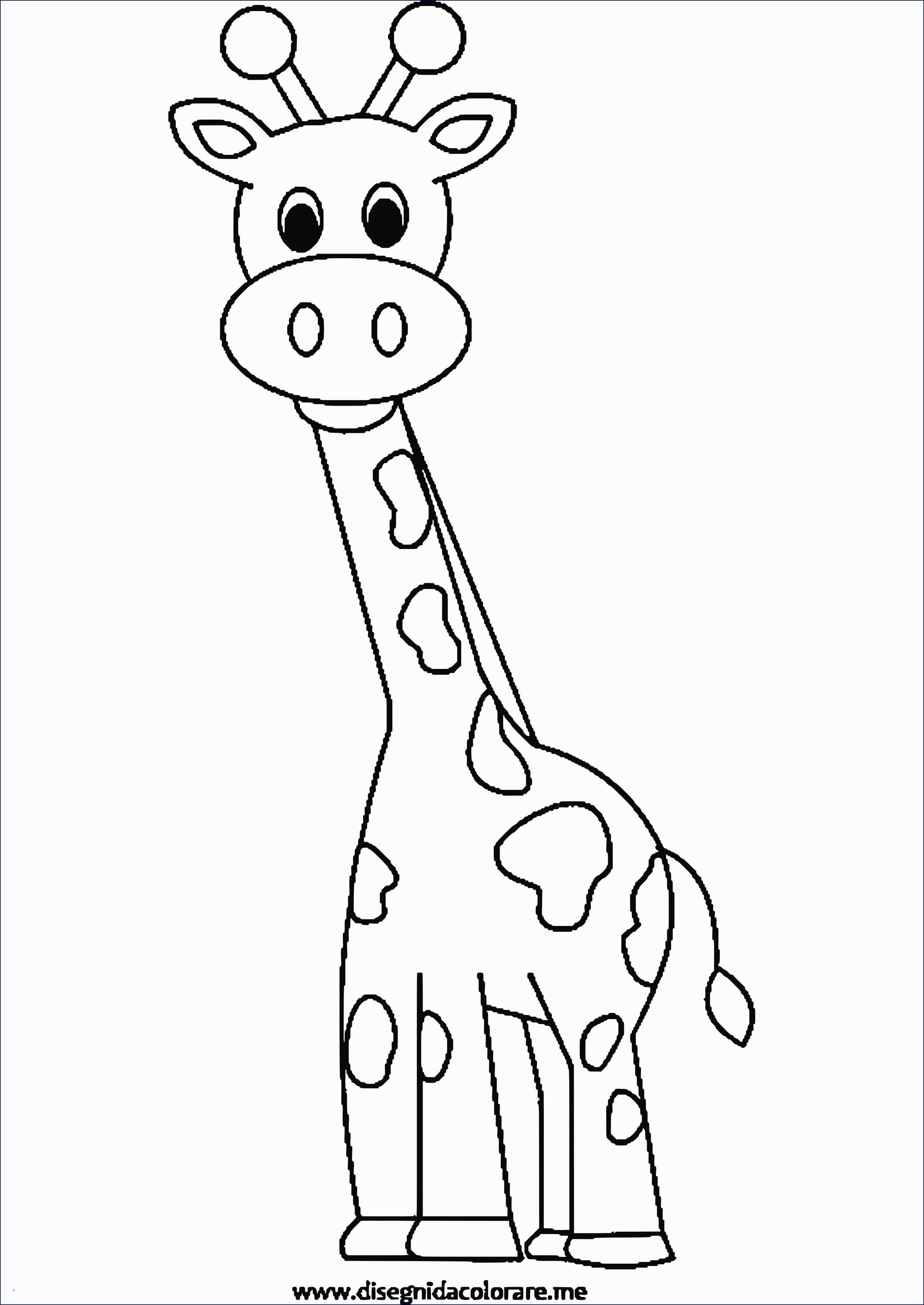 Drawing Giraffe Eyes Elegant 20 Ausmalbilder Tiere Giraffe