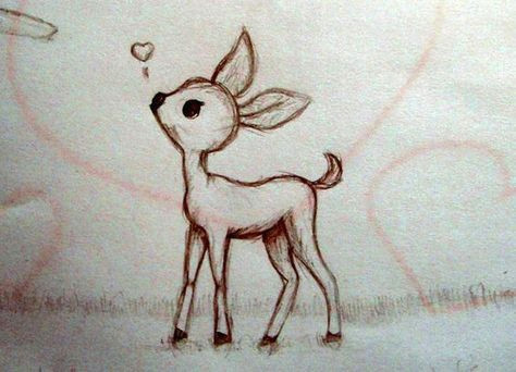 Drawing Girl Deer Drawings Of Deers Elita Mydearest Co