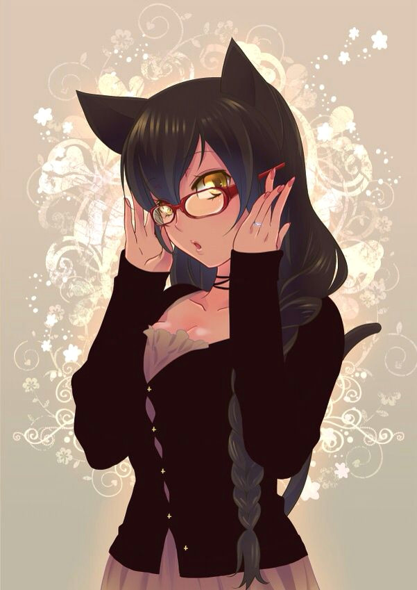 Drawing Girl Mod Dark Skin Neko Girl Dark Skin Anime In 2019 Pinterest Anime