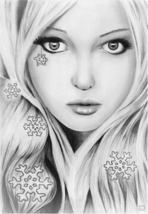 Drawing Girl Mouth Awesome Pencil Drawings Art Pencil Drawings Drawings Realistic