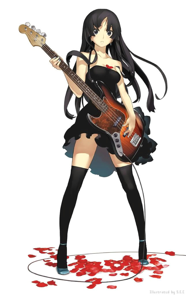 Drawing Girl Playing Guitar Anime Girlwith Guitar Fan Art Anime I Love Pinterest Anime
