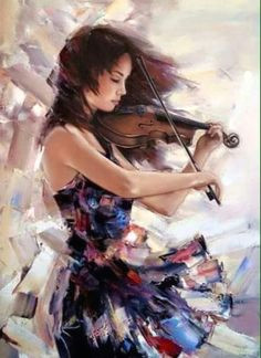 Drawing Girl Playing Violin 269 Best the Violinist In Art Images In 2019 Art Music Music