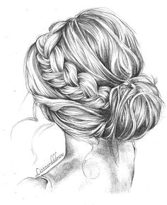Drawing Girl Ponytail How to Draw A Ponytail From the Front Google Search Sketching