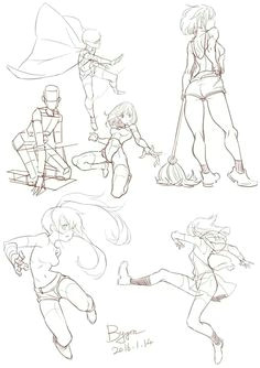 Drawing Girl Poses 27 Best Girl Anatomy Pose Images