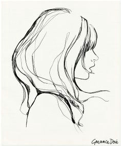Drawing Girl Profile Pic 9 Best Face Profile Drawing Images