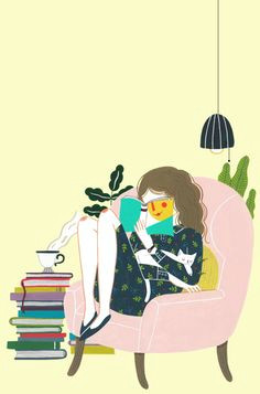 Drawing Girl Reading A Book 816 Best Art Of Reading Images In 2019 Books to Read Libros Drawings