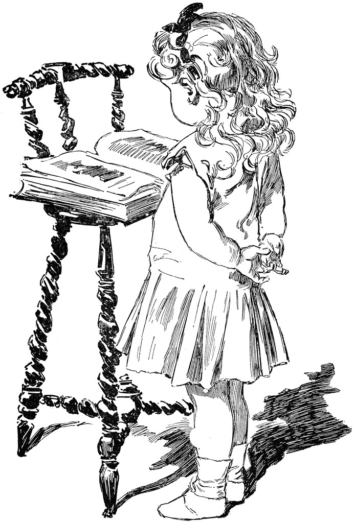 Drawing Girl Reading A Book Desde Pequea A Melibea Lee Para Las Personas Que Ama Curly Girl