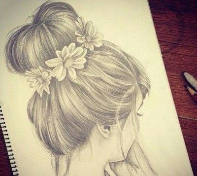 Drawing Girl with Bun Picture Ice Cream Drawings Art Tumblr Drawings