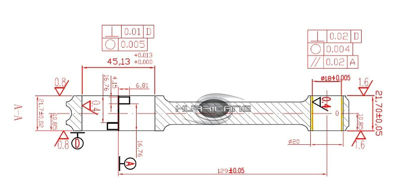 Drawing H Beam Brand New H Beam Connecting Rods for Fiat 500 Abarth Punto 1 4l T