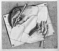 Drawing Hands 1948 146 Best M C Escher Images Printmaking Drawings Woodcut Art