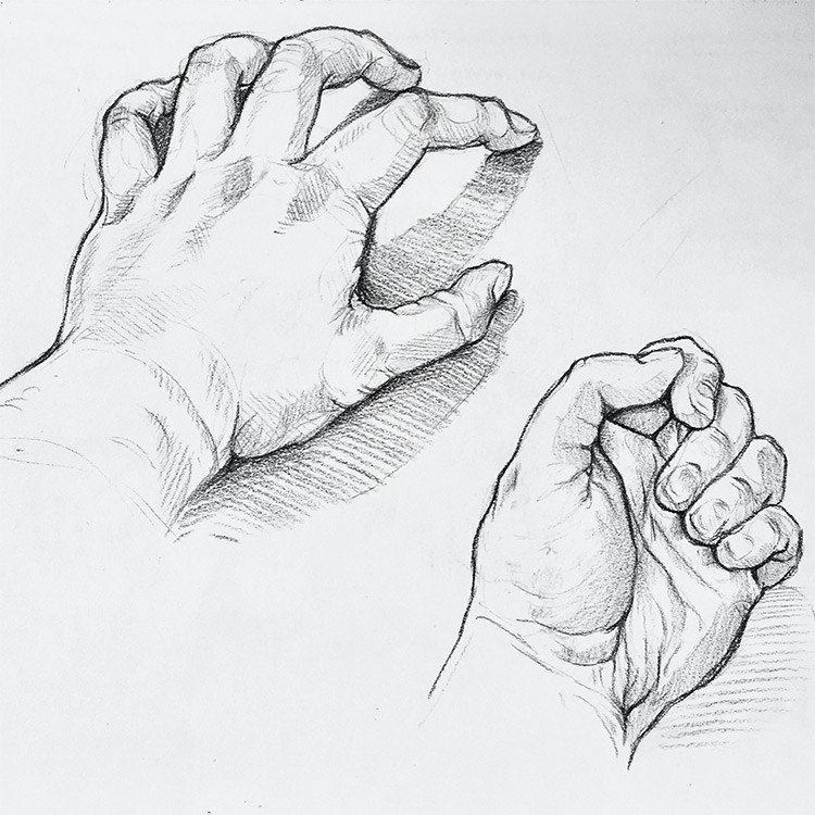 Drawing Hands and Feet Pdf 100 Drawings Of Hands Quick Sketches Hand Studies