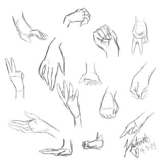 Drawing Hands Basic Shapes Hand Practice Anime Sketch Hand Anaotomy Girls Hands In