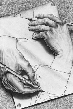 Drawing Hands Escher Analysis 32 Best Art God Images Drawings Escher Drawings Surrealism